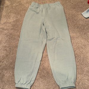 Pacsun size small sweatpants in light mint green